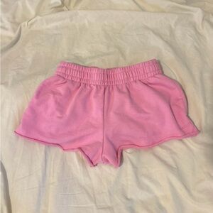 Garage Light Pink Athletic Shorts
